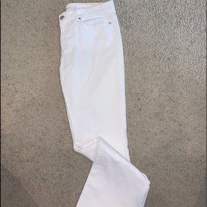 White Joes bootcut jeans
